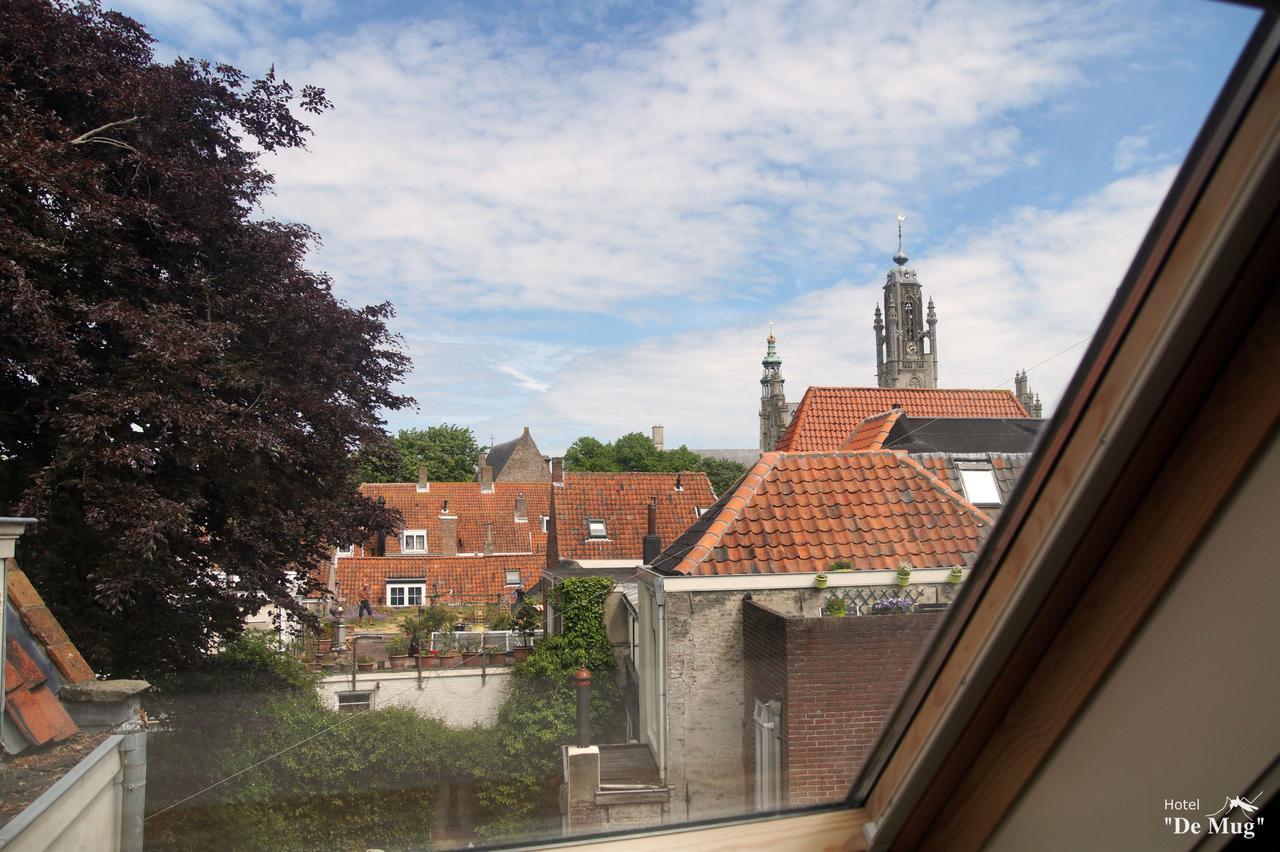 Cafe Restaurant Hotel De Mug Middelburg Room photo