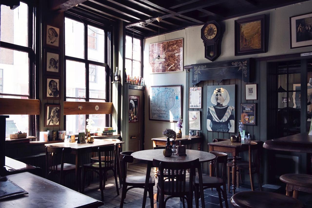 Cafe Restaurant Hotel De Mug Middelburg Exterior photo