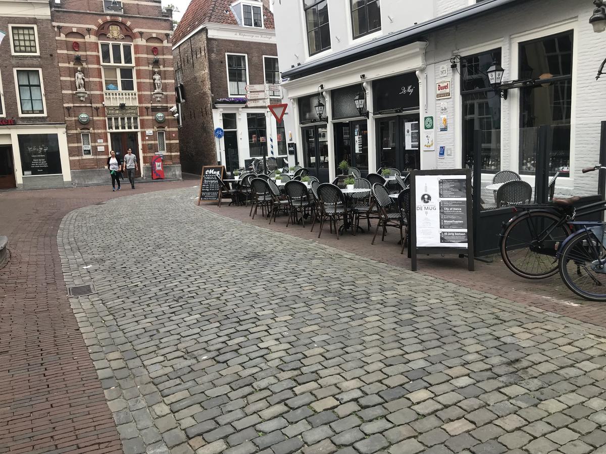 Cafe Restaurant Hotel De Mug Middelburg Exterior photo